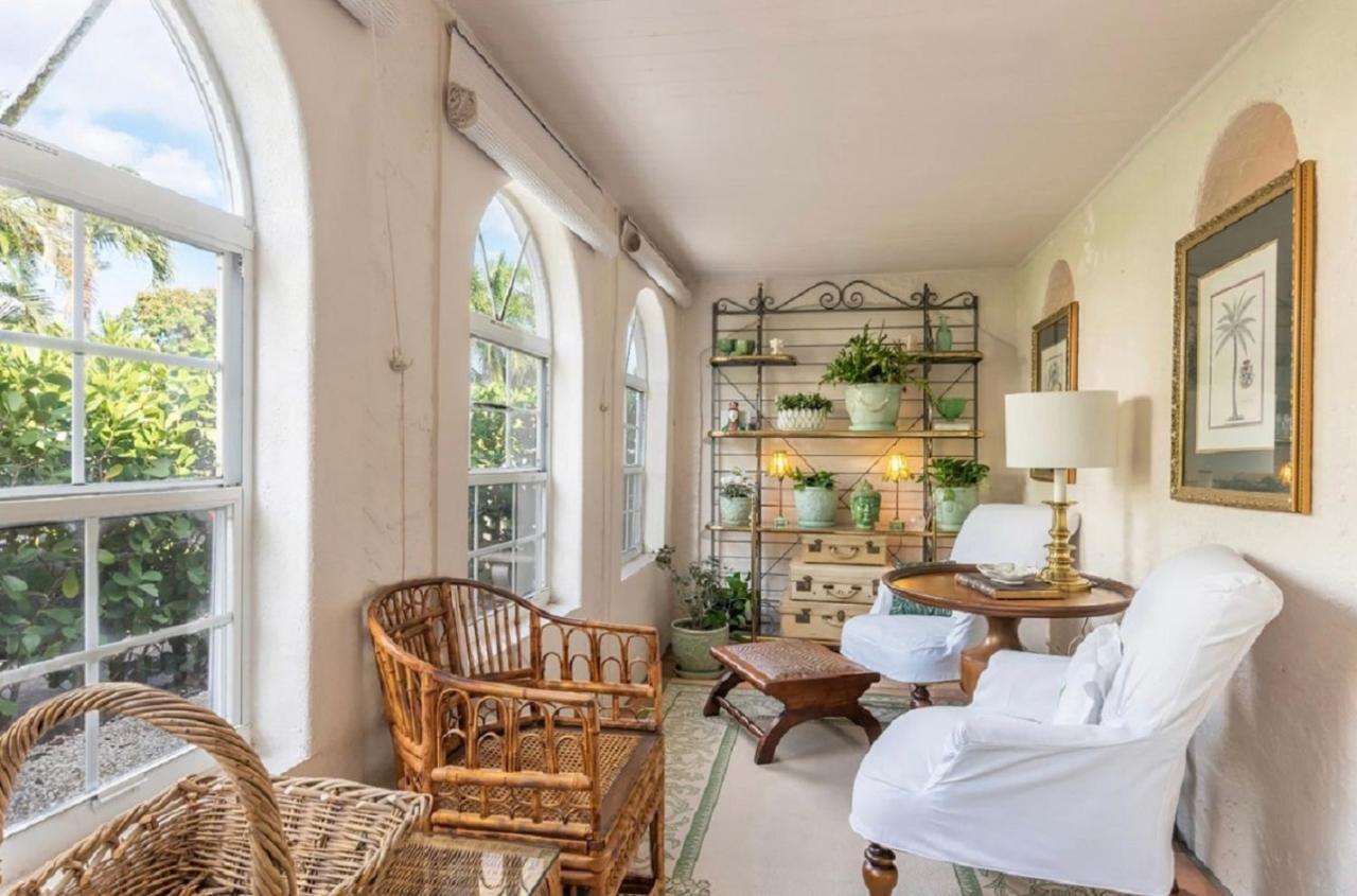 Tropical Designer House In Heart Of Antique Row Wpb Villa West Palm Beach Buitenkant foto